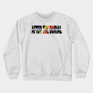 vintage typo After The Burial Crewneck Sweatshirt